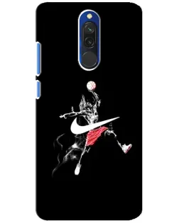 Чехол для Xiaomi Redmi 8 с картинкой «Jordan Jumpman»