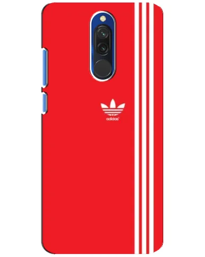 Чехол для Xiaomi Redmi 8 с картинкой «Красный минимализм Adidas» Чехол для Xiaomi Redmi 8 с картинкой «Красный минимализм Adidas»