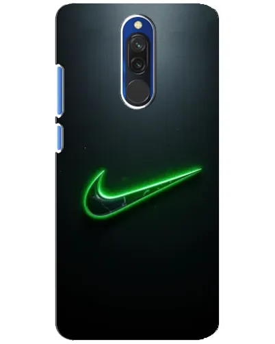 Чехол для Xiaomi Redmi 8 с картинкой «Неоновый контур Nike» Чехол для Xiaomi Redmi 8 с картинкой «Неоновый контур Nike»