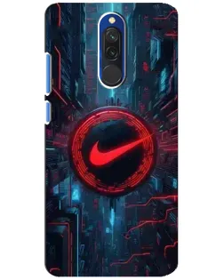 Чехол для Xiaomi Redmi 8 с картинкой «Техногенный стиль Nike» Чехол для Xiaomi Redmi 8 с картинкой «Техногенный стиль Nike»