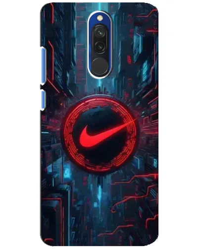 Чехол для Xiaomi Redmi 8 с картинкой «Техногенный стиль Nike» Чехол для Xiaomi Redmi 8 с картинкой «Техногенный стиль Nike»