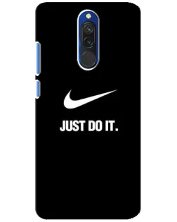 Чехол для Xiaomi Redmi 8 с картинкой «Классический принт Nike» Чехол для Xiaomi Redmi 8 с картинкой «Классический принт Nike»