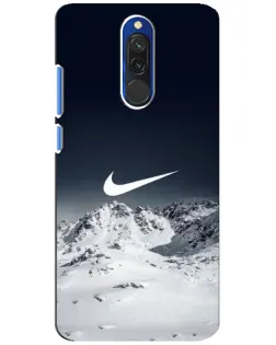 Чехол для Xiaomi Redmi 8 с картинкой «Nike — зимние горы» Чехол для Xiaomi Redmi 8 с картинкой «Nike — зимние горы»