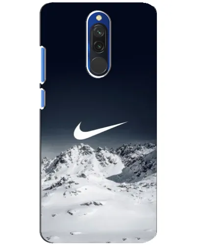 Чехол для Xiaomi Redmi 8 с картинкой «Nike — зимние горы» Чехол для Xiaomi Redmi 8 с картинкой «Nike — зимние горы»