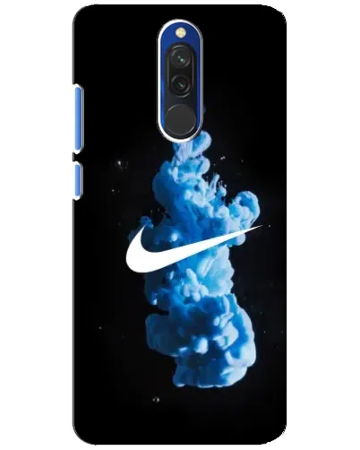 Чехол для Xiaomi Redmi 8 с картинкой «Nike и синий дым» Чехол для Xiaomi Redmi 8 с картинкой «Nike и синий дым»