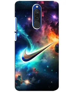 Чехол для Xiaomi Redmi 8 с картинкой «Космический Nike Swoosh» Чехол для Xiaomi Redmi 8 с картинкой «Космический Nike Swoosh»