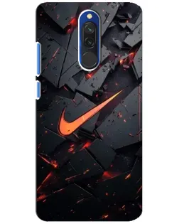 Чехол для Xiaomi Redmi 8 с картинкой «Nike — эффект разломов» Чехол для Xiaomi Redmi 8 с картинкой «Nike — эффект разломов»