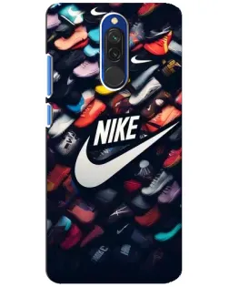 Чехол для Xiaomi Redmi 8 с картинкой «Коллекция кроссовок Nike» Чехол для Xiaomi Redmi 8 с картинкой «Коллекция кроссовок Nike»