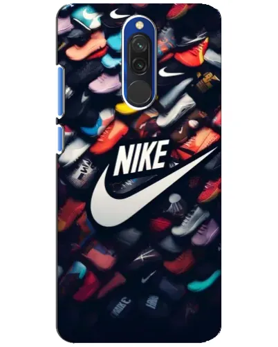 Чехол для Xiaomi Redmi 8 с картинкой «Коллекция кроссовок Nike» Чехол для Xiaomi Redmi 8 с картинкой «Коллекция кроссовок Nike»