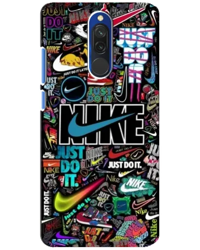 Чехол для Xiaomi Redmi 8 с картинкой «Яркий коллаж Nike» Чехол для Xiaomi Redmi 8 с картинкой «Яркий коллаж Nike»