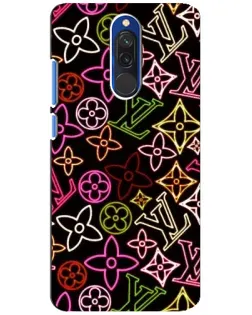 Чохол для Xiaomi Redmi 8 з картинкою «Неоновий мікс Nike»