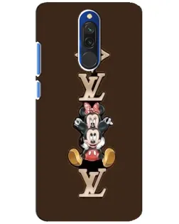 Чехол для Xiaomi Redmi 8 с картинкой «LV и Микки Маус» Чехол для Xiaomi Redmi 8 с картинкой «LV и Микки Маус»