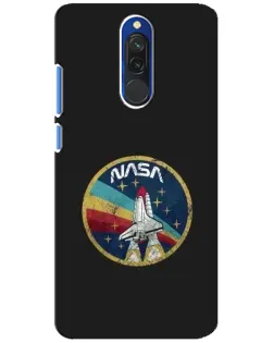 Чохол для Xiaomi Redmi 8 з картинкою «NASA — емблема місії»