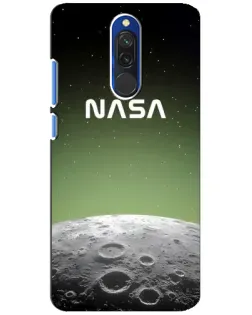 Чехол для Xiaomi Redmi 8 с картинкой «NASA — лунный градиент» Чехол для Xiaomi Redmi 8 с картинкой «NASA — лунный градиент»