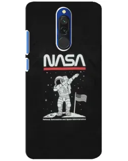 Чехол для Xiaomi Redmi 8 с картинкой «NASA — шагаем по Луне» Чехол для Xiaomi Redmi 8 с картинкой «NASA — шагаем по Луне»