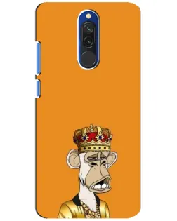 Чохол для Xiaomi Redmi 8 з картинкою «Золота мавпа Bored Ape»