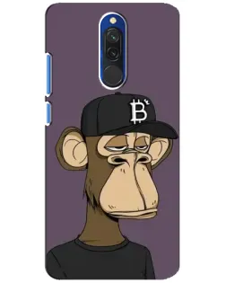 Чехол для Xiaomi Redmi 8 с картинкой «Bored Ape в кепке» Чехол для Xiaomi Redmi 8 с картинкой «Bored Ape в кепке»