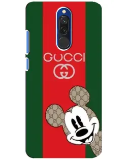 Чохол для Xiaomi Redmi 8 з картинкою «Gucci — смуги та Міккі» Чохол для Xiaomi Redmi 8 з картинкою «Gucci — смуги та Міккі»