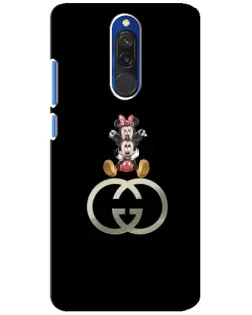 Чохол для Xiaomi Redmi 8 з картинкою «Мінні Маус на лого» Чохол для Xiaomi Redmi 8 з картинкою «Мінні Маус на лого»