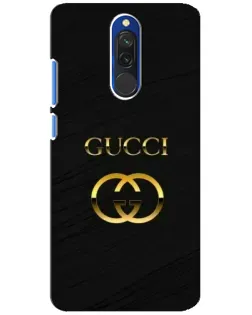 Чохол для Xiaomi Redmi 8 з картинкою «Золотий логотип Gucci» Чохол для Xiaomi Redmi 8 з картинкою «Золотий логотип Gucci»