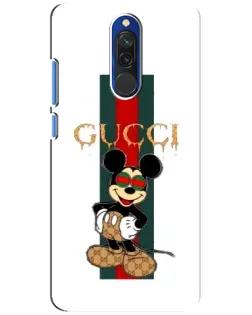 Чохол для Xiaomi Redmi 8 з картинкою «Міккі Маус Gucci — смуги» Чохол для Xiaomi Redmi 8 з картинкою «Міккі Маус Gucci — смуги»