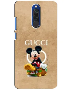 Чохол для Xiaomi Redmi 8 з картинкою «Міккі Маус Gucci — крафт» Чохол для Xiaomi Redmi 8 з картинкою «Міккі Маус Gucci — крафт»