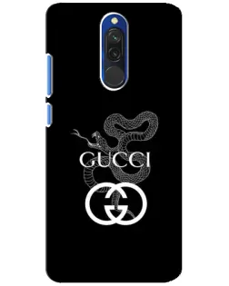 Чохол для Xiaomi Redmi 8 з картинкою «Gucci — срібна змія» Чохол для Xiaomi Redmi 8 з картинкою «Gucci — срібна змія»