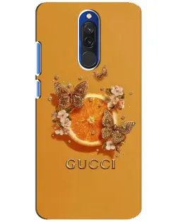 Чохол для Xiaomi Redmi 8 з картинкою «Gucci — золоті метелики» Чохол для Xiaomi Redmi 8 з картинкою «Gucci — золоті метелики»