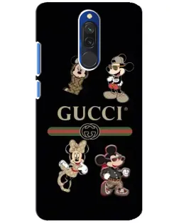Чохол для Xiaomi Redmi 8 з картинкою «Gucci — герої Disney та монограма» Чохол для Xiaomi Redmi 8 з картинкою «Gucci — герої Disney та монограма»