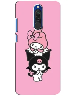 Чохол для Xiaomi Redmi 8 з картинкою «My Melody та Kuromi» Чохол для Xiaomi Redmi 8 з картинкою «My Melody та Kuromi»