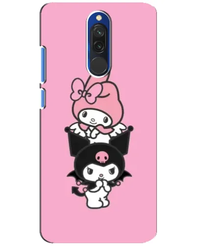 Чохол для Xiaomi Redmi 8 з картинкою «My Melody та Kuromi» Чохол для Xiaomi Redmi 8 з картинкою «My Melody та Kuromi»