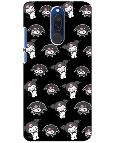 Чохол для Xiaomi Redmi 8 з картинкою «Чорний паттерн Kuromi» Чохол для Xiaomi Redmi 8 з картинкою «Чорний паттерн Kuromi»