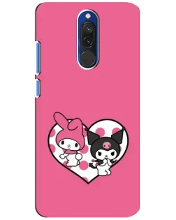 Чохол для Xiaomi Redmi 8 з картинкою «Kuromi та My Melody» Чохол для Xiaomi Redmi 8 з картинкою «Kuromi та My Melody»