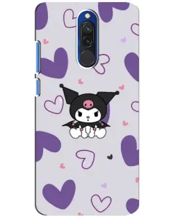 Чохол для Xiaomi Redmi 8 з картинкою «Kuromi та лавандові серця» Чохол для Xiaomi Redmi 8 з картинкою «Kuromi та лавандові серця»