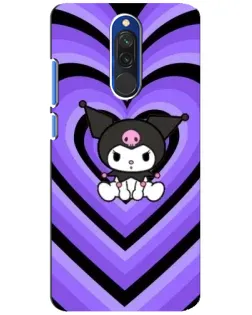 Чохол для Xiaomi Redmi 8 з картинкою «Kuromi та фіолетові серця» Чохол для Xiaomi Redmi 8 з картинкою «Kuromi та фіолетові серця»