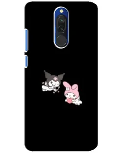 Чохол для Xiaomi Redmi 8 з картинкою «My Melody та Kuromi» Чохол для Xiaomi Redmi 8 з картинкою «My Melody та Kuromi»