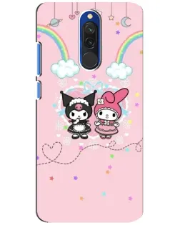 Чохол для Xiaomi Redmi 8 з картинкою «My Melody та Kuromi» Чохол для Xiaomi Redmi 8 з картинкою «My Melody та Kuromi»