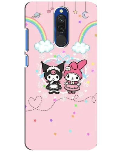 Чохол для Xiaomi Redmi 8 з картинкою «My Melody та Kuromi» Чохол для Xiaomi Redmi 8 з картинкою «My Melody та Kuromi»