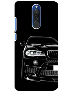 Чехол для Xiaomi Redmi 8 с картинкой «Темный силуэт BMW» Чехол для Xiaomi Redmi 8 с картинкой «Темный силуэт BMW»