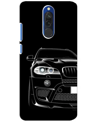 Чехол для Xiaomi Redmi 8 с картинкой «Темный силуэт BMW» Чехол для Xiaomi Redmi 8 с картинкой «Темный силуэт BMW»