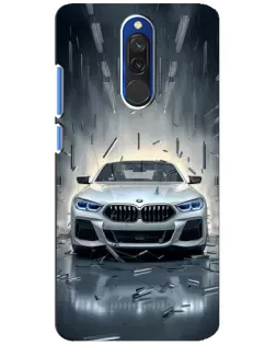 Чехол для Xiaomi Redmi 8 с картинкой «BMW в свете фар» Чехол для Xiaomi Redmi 8 с картинкой «BMW в свете фар»
