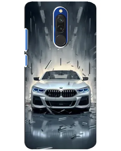 Чехол для Xiaomi Redmi 8 с картинкой «BMW в свете фар» Чехол для Xiaomi Redmi 8 с картинкой «BMW в свете фар»