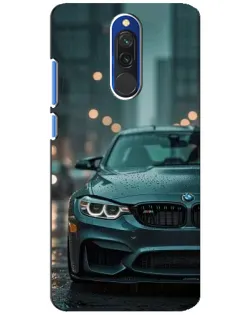 Чехол для Xiaomi Redmi 8 с картинкой «BMW в огнях города» Чехол для Xiaomi Redmi 8 с картинкой «BMW в огнях города»