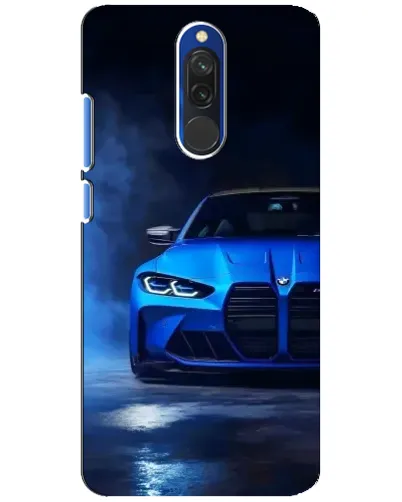 Чехол для Xiaomi Redmi 8 с картинкой «Голубая BMW M4» Чехол для Xiaomi Redmi 8 с картинкой «Голубая BMW M4»