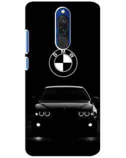 Чехол для Xiaomi Redmi 8 с картинкой «BMW — взгляд из темноты» Чехол для Xiaomi Redmi 8 с картинкой «BMW — взгляд из темноты»