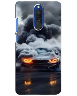 Чехол для Xiaomi Redmi 8 с картинкой «BMW в дыму» Чехол для Xiaomi Redmi 8 с картинкой «BMW в дыму»