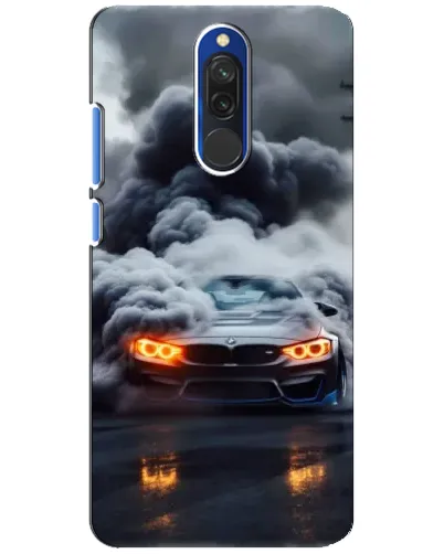 Чехол для Xiaomi Redmi 8 с картинкой «BMW в дыму» Чехол для Xiaomi Redmi 8 с картинкой «BMW в дыму»