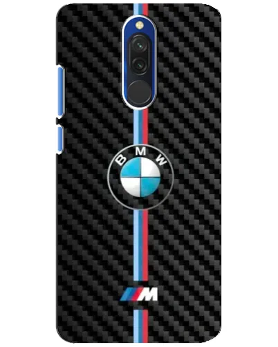 Чехол для Xiaomi Redmi 8 с картинкой «Эмблема BMW и карбон» Чехол для Xiaomi Redmi 8 с картинкой «Эмблема BMW и карбон»