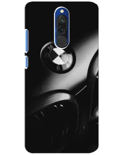 Чехол для Xiaomi Redmi 8 с картинкой «Эмблема BMW — макро» Чехол для Xiaomi Redmi 8 с картинкой «Эмблема BMW — макро»