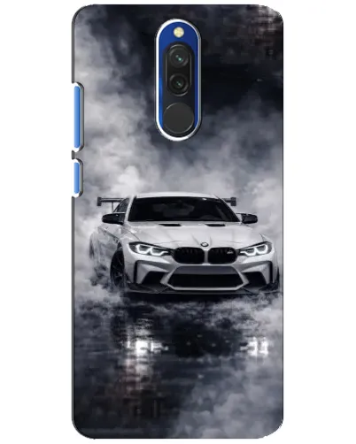 Чехол для Xiaomi Redmi 8 с картинкой «BMW сквозь туман» Чехол для Xiaomi Redmi 8 с картинкой «BMW сквозь туман»